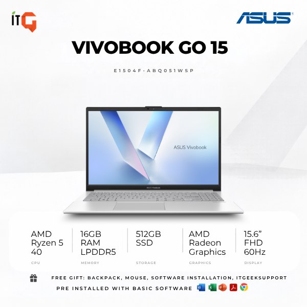 ASUS Vivobook Go 15 E1504F-ABQ051WSP product image 1