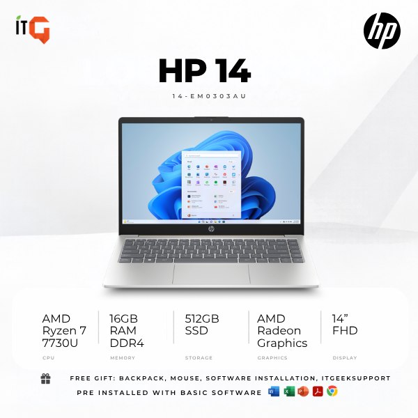 HP 14-em0303AU product image 1