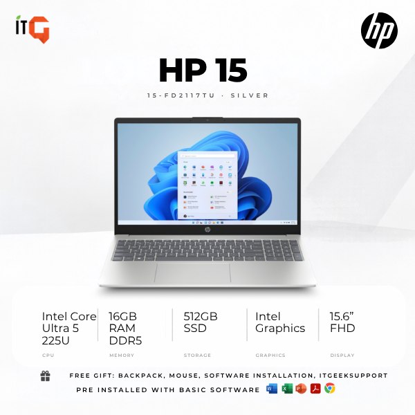 HP 15-fd2117TU (Silver) product image 1