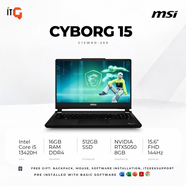 MSI Cyborg 15 C13WEO-269 product image 1